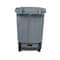 Toter 96 Gal. Graystone Document Trash Can with Wheels and Lid Lock CDA96 - alternate 5